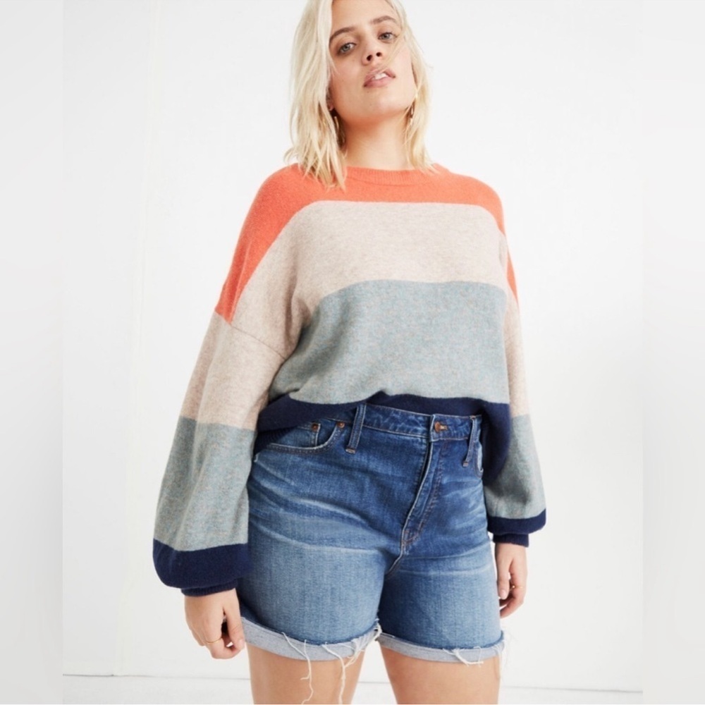 Madewell High-Rise Mid Length Denim Shorts Women’s Size 24